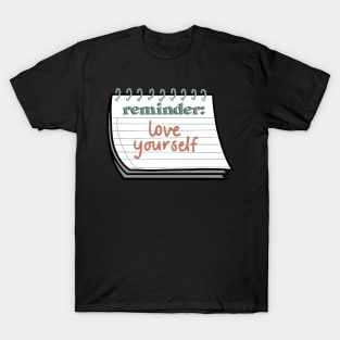 reminder note T-Shirt